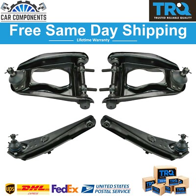 Front Upper Lower Control Arm Ball Joint Suspension Set For 1964-66 Ford Mercury