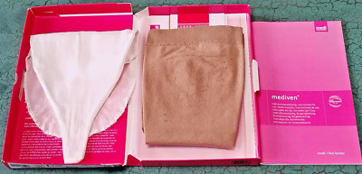 Mediven Plus offene Strümpfe Herren Strümpfe mit abgestufter Kompression beige 22 24