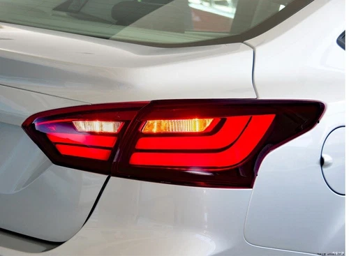 L+R Red DRL Tail Lights Sequential LED Tube Lamps for 2012-2014 Focus Sedan - Foto 9 di 9