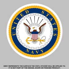 US Navy, High Quality Vinyl Stickers