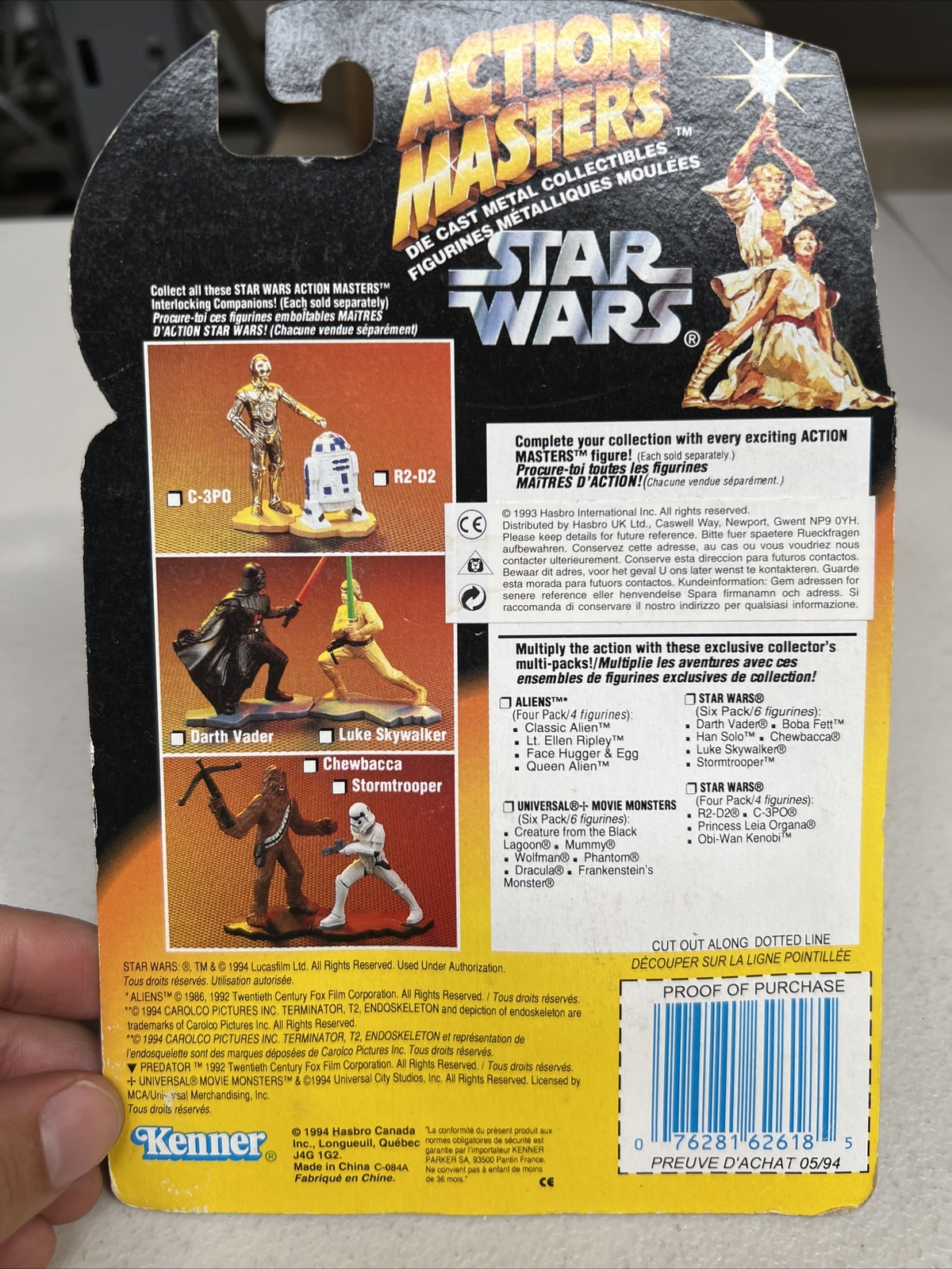 Star Wars Action Masters Die Cast Metal Collectible Luke Skywalker