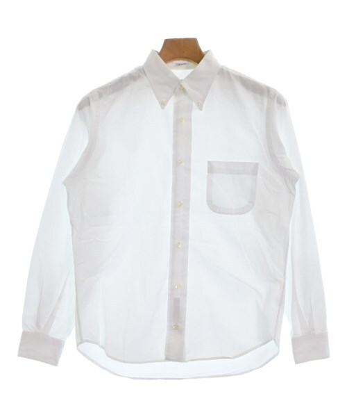 INDIVIDUALIZED SHIRTS Casual Shirt White 14 1/2(Approx. XS 