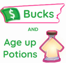 Adopt From Me - Bucks With Age-up Potions