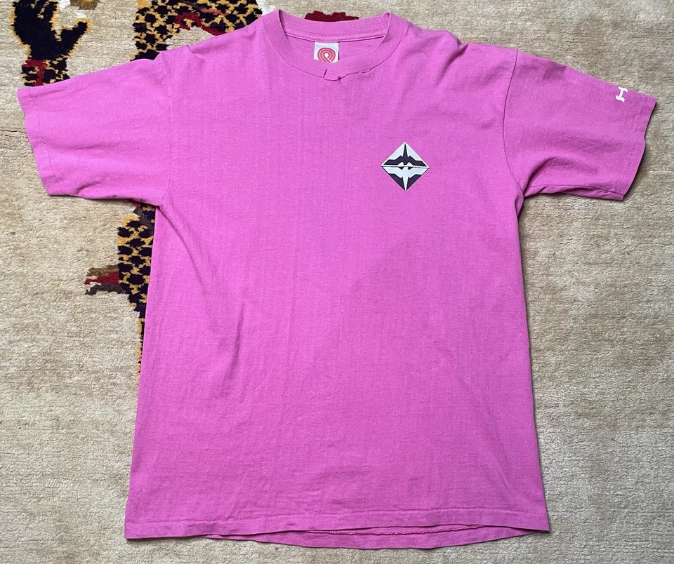 Редкая винтажная футболка 80-х Tony Hawk Powell Peralta коньки одинарный шов XL сделано в США - Изображение 2 из 4