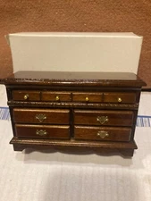 CONCORD DOLLHOUSE MINIATURE BEAUTIFUL CHEST OF DRAWERS #6027, MINT, NIB, NICE!!
