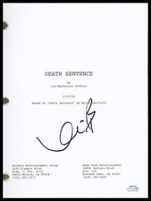 Kevin Bacon "Death Sentence" AUTOGRAPH Signed Complete Script Screenplay B ACOA