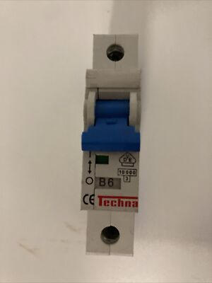 Techna JTEC JTEC1B06 B6 6A MCB
