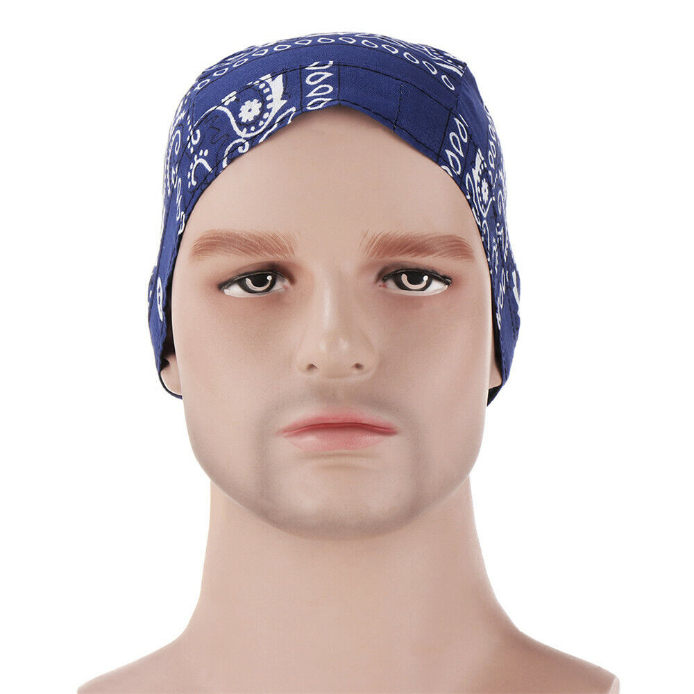 Durag Bandana Du Rag Man Girls Scarf Pirate Hat Head Rap Tie Down Band  Biker Cap