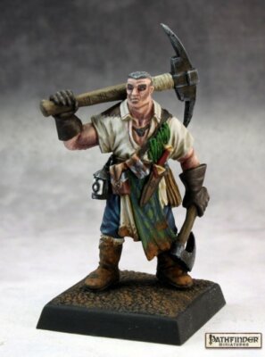 Pathfinder Miniatures Reaper 60140 Clegg Zincher unpainted