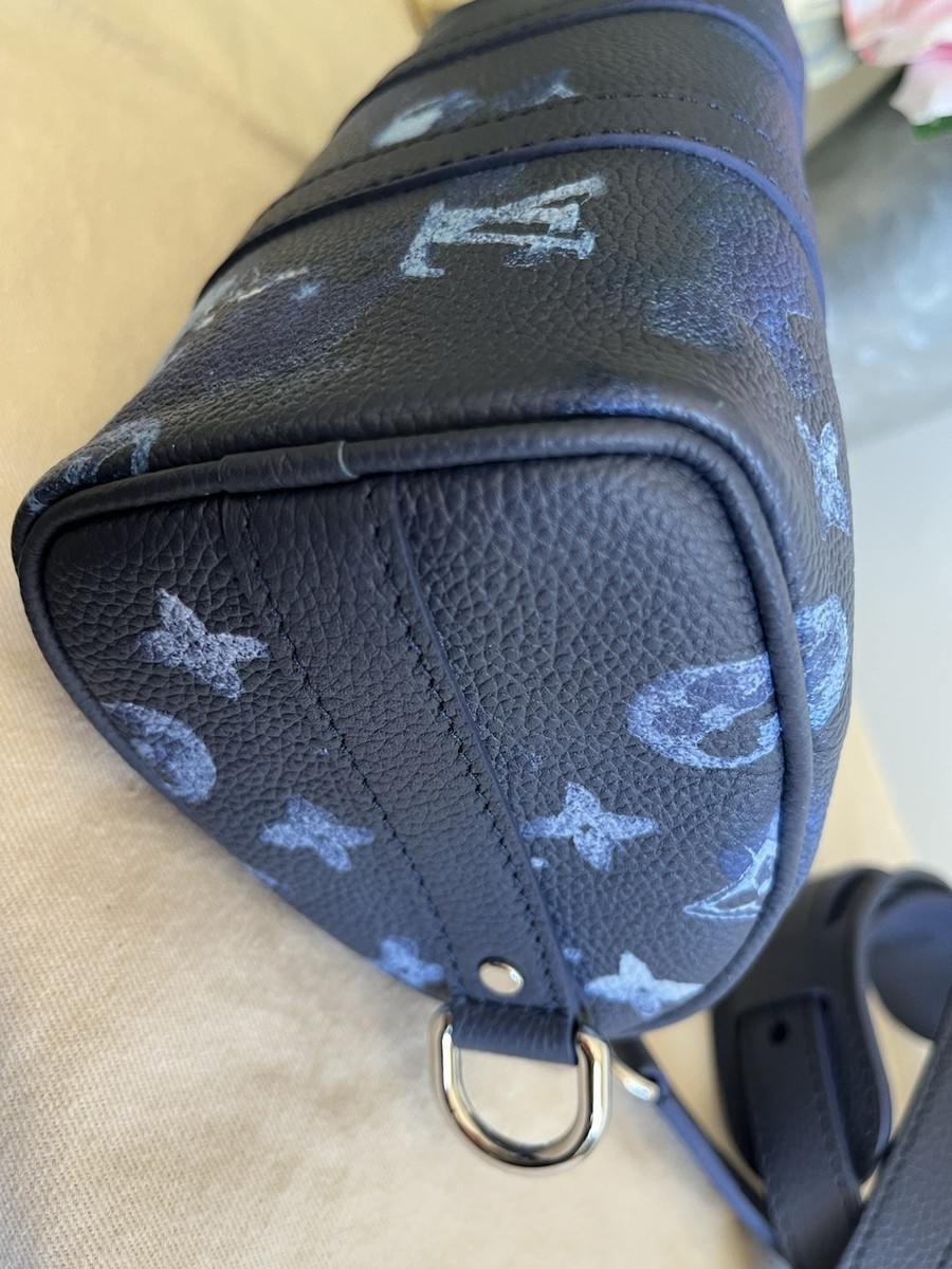 Louis Vuitton Monogram Keepall XS Blue Crossbody | eBay