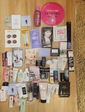 Huge 50 Beauty Makeup Skincare Lot Full  Deluxe Sample Sz Ulta Sephora Lot B