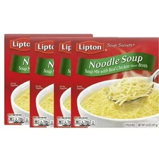 Lipton, Soup Secrets, Soup Mix With Real Chicken Flavor Broth (Pack of 4)