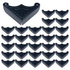 Box Corner Protectors Iron Edge Protectors Black Corner Guard Edge Cover 2.2"...