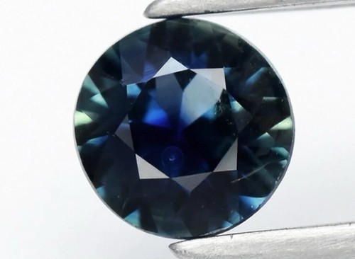 RARE !! SAPHIR VERT BLEU D'AUSTRALIE : 4.5 mm x 4 mm ★★ p398