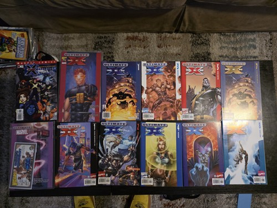 #ad Ultimate X Men #½ 40 amp; 44 VERY Rare Target Blue #1 SIGNED ISSUE 12. $89.00