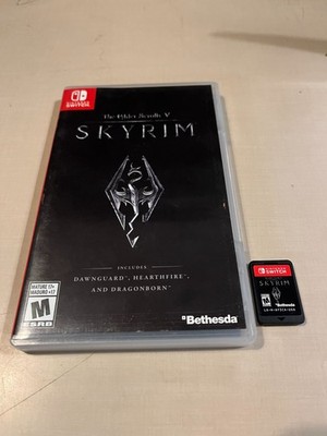 The Elder Scrolls V Skyrim Nintendo Switch/NSW Game (003 CART REVISION) COMPLETE