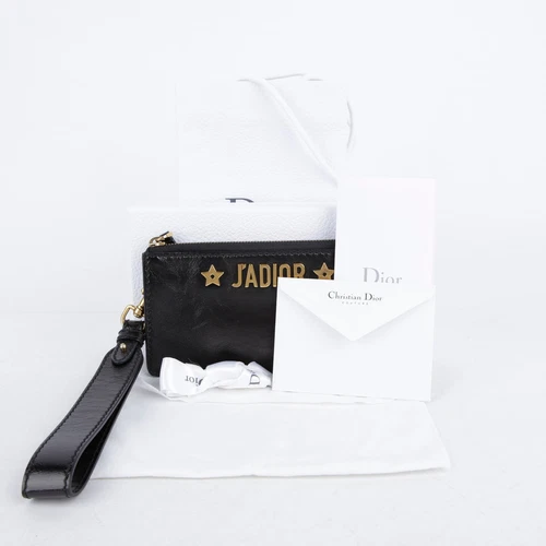 Pochette Dior cuir noir Ja sangle S7020CLLM 24691030
