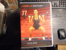 Les Mills Body Pump DVD CD Lot Releases 77 78 79 80 Fitness Workout Barbell Set
