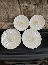 Meri Meri Eco Partyware Spring Flower Party Plates White Four 8-packs 32 Total