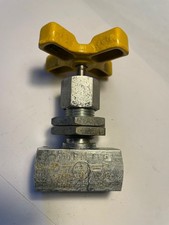 Marsh Steel Needle Valve  1/8" npt 10.000 psi New Old Stock