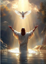 Jesus Diamond Art Painting Kits for Adults - Full Drill Diamond Dots Paintings