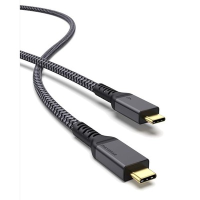 High-Performance 10FT Thunderbolt 4 Cable - 40Gbps Transfer & 240W Safe Charging