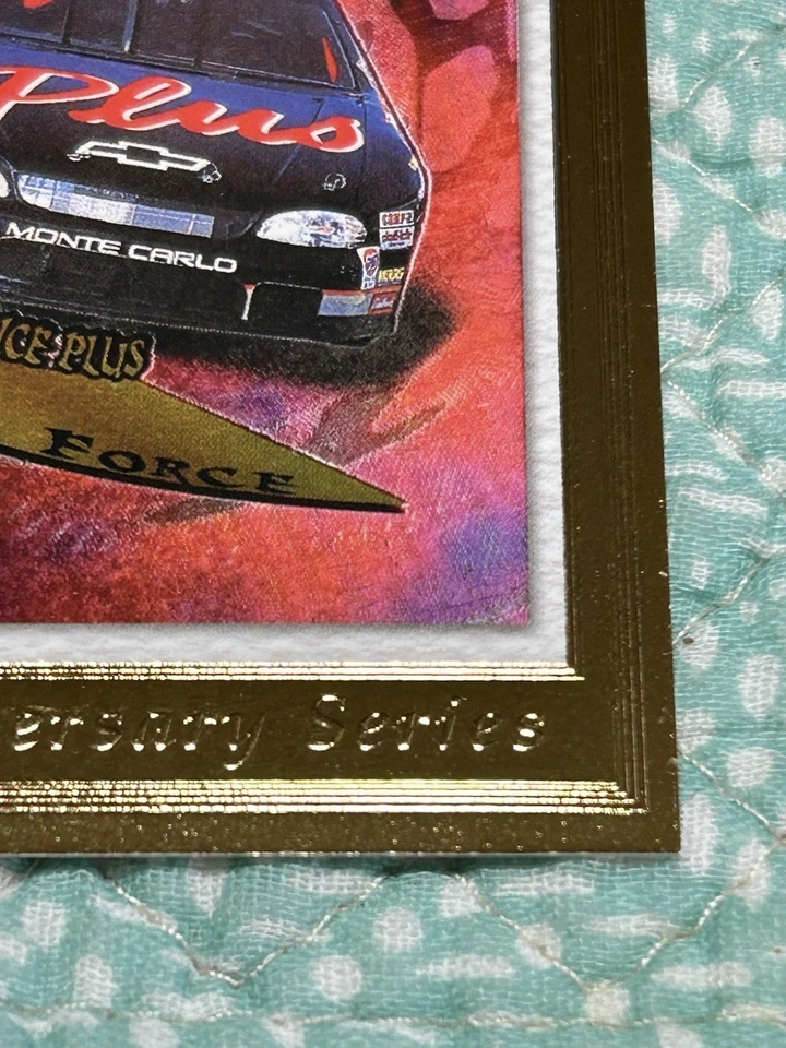 2003 PRESS PASS OPTIMA, DALE EARNHARDT, 10TH ANNIVERSARY CARD TA 72; 099/250🔥 - Image 4 of 4