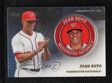 2020 Topps Topps Player Medallions Juan Soto #TPM-JS fm0