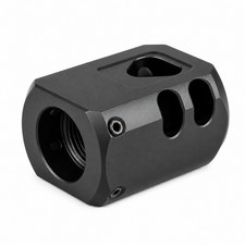 Muzzle Brake 1/2x28 TPI Compensator for GLOCK 9MM