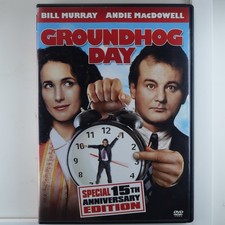 Groundhog Day DVD 2008 15th Anniversary Bill Murray Andie MacDowell Harold Ramis