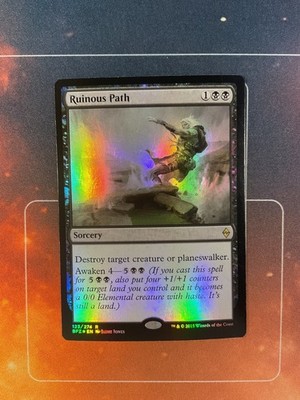 Ruinous Path - Foil - Battle for Zendikar - Magic the Gathering - MTG
