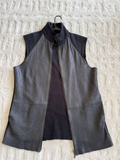 Leather Front Vest