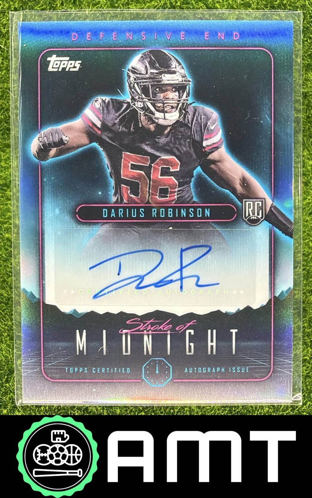 Darius Robinson Topps Midnight Stroke of Midnight Autographs #SMADRO Base