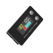 Battery Monitor Meter LCD Display 12v 24v 36v 48v 60v 72v For RV Solar System