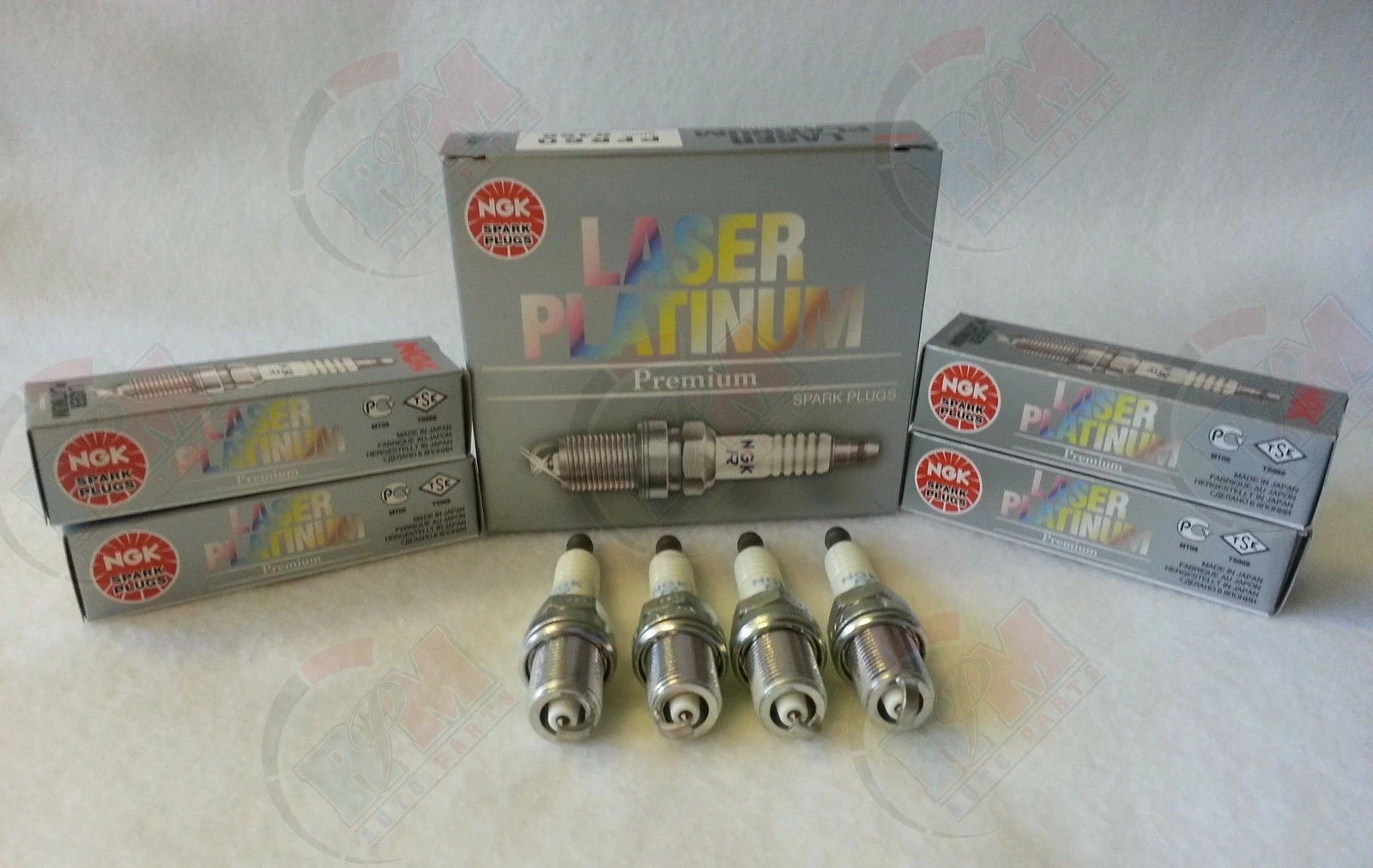 4-Chrysler-Dodge NGK OE Laser Double Platinum Spark Plugs ZFR5LP13G #7781