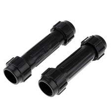 2 morceaux de tuyau de connecteur de pvc de kayak de canoë de bateau