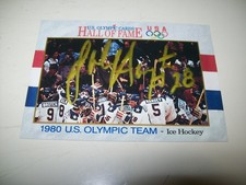 1991 IMPEL JOHN HARRINGTON AUTO SIGNED #71 1980 MIRACLE ON ICE GOLD MEDAL HOCKEY