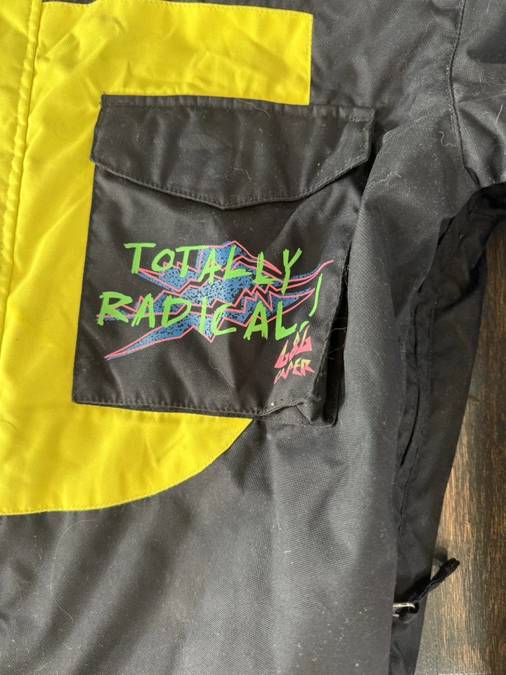 80’s Retro “Totally Radical” 686 GAPER One-Piece Snow Suit Adult Medium - Image 4 of 4