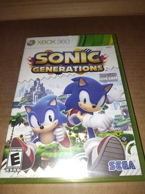 Sonic Generations (Microsoft Xbox 360, 2011) FREE RETURNS