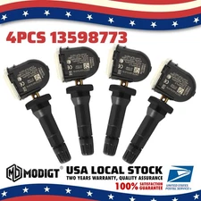 4PCS GENUINE TPMS TIRE PRESSURE SENSOR OEM 13598773 For BUICK CADILLAC CHEVROLET