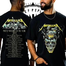 M72 World Tour 2025 Reprint T-Shirt Vintage Style Metal Band Graphic