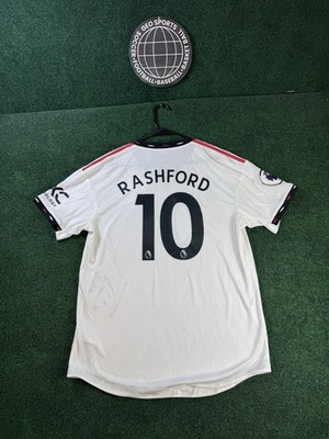 Manchester United 22/23 Adidas Rashford Authentic Away Jersey Sz L