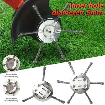 Universal Steel Wire Trimmer Head, Wire Trimming Head for Weedeater, Wire Trimme