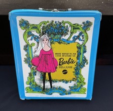 Vintage 1968 The World of Barbie Doll Clothes Toy Carry Case MATTEL 1002 Mint 2