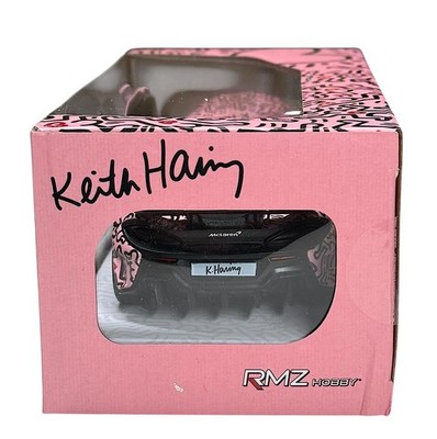 RMZ x Keith Haring McLaren 600LT Diecast Car 1:32 Scale Model Toy