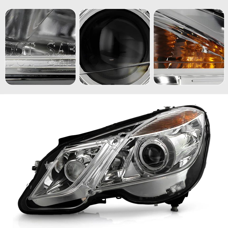For 2010-2013 Mercedes-Benz W212 Xenon/HID Headlight w/AFS Projector Left Driver Foto 3 de 4