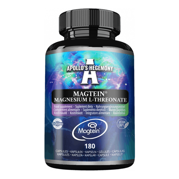 Apollo's Hegemony Magtein® Magnesium 180 Kaps – Gehirn & Fokus Support-image