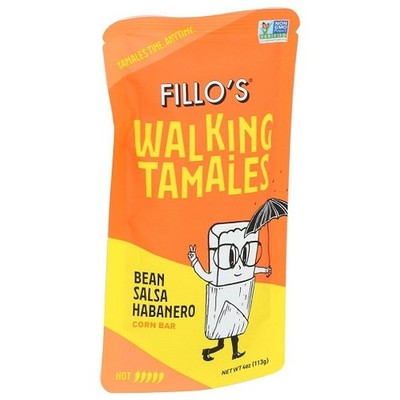 Fillo's Walking Tamales Bean Salsa Habanero