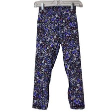 Lululemon Align High Rise Crop 21 Leggings Nulu Fabric Flower Burst Multi Sz 4