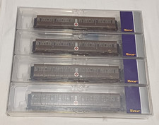 ROCO  74093 set di 4 carrozze FS centoporte ospedale croce rossa. Rarità !